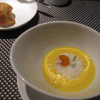 レシピ - 出来立てパンとかぼちゃのポタージュ