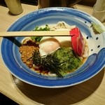 手延べうどん 水山 - ひやとろだしうどん（季節限定）880円