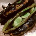 桜川 - 焼ソラマメ