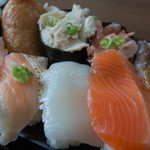 ちよだ鮨 - 料理写真:ランチ・おおしお（498円）