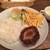 ランチャー - ハンバーグプレート150ｇ(700円)
