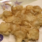 天ぷら てんかつ - ユリ根もホクホク