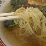 中華菠菜 - 多加水麺　美味い！