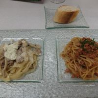 フラテッロ・ディ・ミクニ - 北海道産小麦ルルロッソの生パスタ2種盛合せプレート