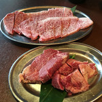 焼肉ダイニング 牛源 - サーロインステーキとヒレ