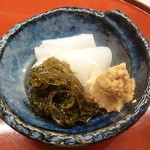 すし仁 - ヤリイカの和えもの2016.5月