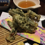 居酒屋 いちひろ - こしあぶらの天ぷら