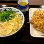 丸亀製麺 - 黄金の組み合わせ(^.^)