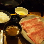 飛騨牛一頭家 馬喰一代 名古屋 - 特選夢盛りのすき焼き