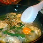 ぎょうてん - [料理] 玉子スープ (ハーフサイズ) アップ♪ｗ