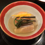 壽山 - 桜エビしんじょう　筍