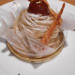 ハーミッツ カフェ - 和栗のモンブラン