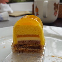 フィオレンティーナ - マンゴバナナケーキ断面