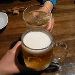 港居酒屋 トレジャーハウス - 生ビールは「ハートランド」