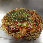 Aio Konomiyaki - 「そば肉玉」（500円）