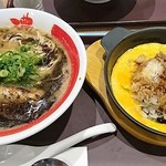 Bari Uma - ★濃馬らーめんと鉄板ちゃーはんセット１２６３円