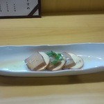 ながうらの隠れ家ラウンジ つるや - いぶりがっこチーズのせ