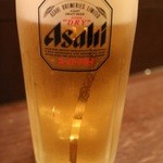 一平 - 生ビール(400円)