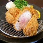 百家 - ヒレとんかつアップ