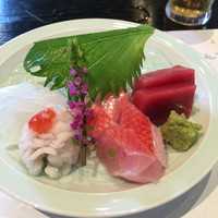 和食 了寛 - 鮪、金目鯛、鱧のおとし、あおりいか。