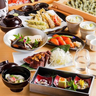 A variety of exquisite Niigata dishes. Welcome party/farewell party with up to 3 hours of all-you-can-drink included◎