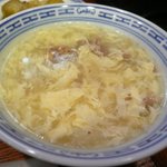 中国菜 オイル - 中華風 玉子スープ