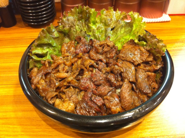 閉店 焼肉丼 天狗 梅田東通り店 東梅田 丼もの その他 食べログ