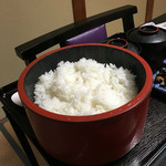 政喜旅館 - 大量のごはん 信州産コシヒカリ
