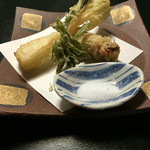 政喜旅館 - アツアツ天ぷら