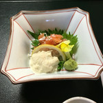 政喜旅館 - 湯葉 信州サーモンたたき