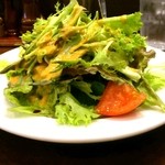 トラットリア グランボッカ - ローストビーフランチのサラダ