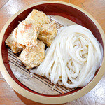 うどんや まるちゃん - かしわざる