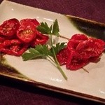 homemade semi-dried tomatoes