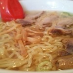 仙台中華そば 銘店嘉一 - 鶏チャーシュー麺  アップ