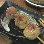 酒場 トリビアン - つくね‼️ちょーしょっぱい(^^