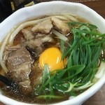 ごはん処 藤井堂 - 極 牛すじうどん <税込>550円(2016.5/中旬)