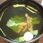 うなぎ 魚政 - 肝吸い