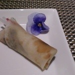 中国料理 「王朝」 - [料理] 北京ダック (生春巻き) 全景♪ｗ