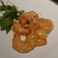 中国料理 「王朝」 ヒルトン東京 - [料理] 紗拉蝦仁 全景♪ｗ