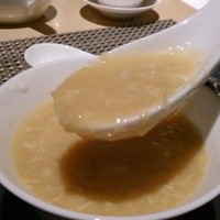 中国料理 「王朝」 ヒルトン東京 - [料理] 蟹粉玉米湯 アップ♪ｗ