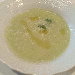 リストランテ ベリーニ - そら豆のスープ