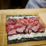 初音鮨 - 夢の鮪全部入り巻き