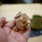 初音鮨 - 鱈白子 白トリュフのせ