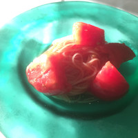 リストランテ ベリーニ - 徳谷トマトの冷製カッペリーニ