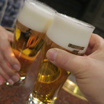 焼肉うしごろ - サントリー　ザ・プレミアム・モルツ（生）