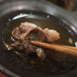 焼肉うしごろ - 牛テールの酒蒸し喰らう