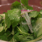 焼肉うしごろ - サラダ　ズームアップ