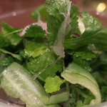 焼肉うしごろ - サラダ　ズームアップ