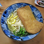 手打ちうどん ぶれーど・う - ひやかけきつねうどん