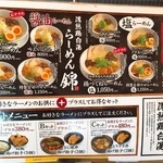 らーめん錦 - メニュー